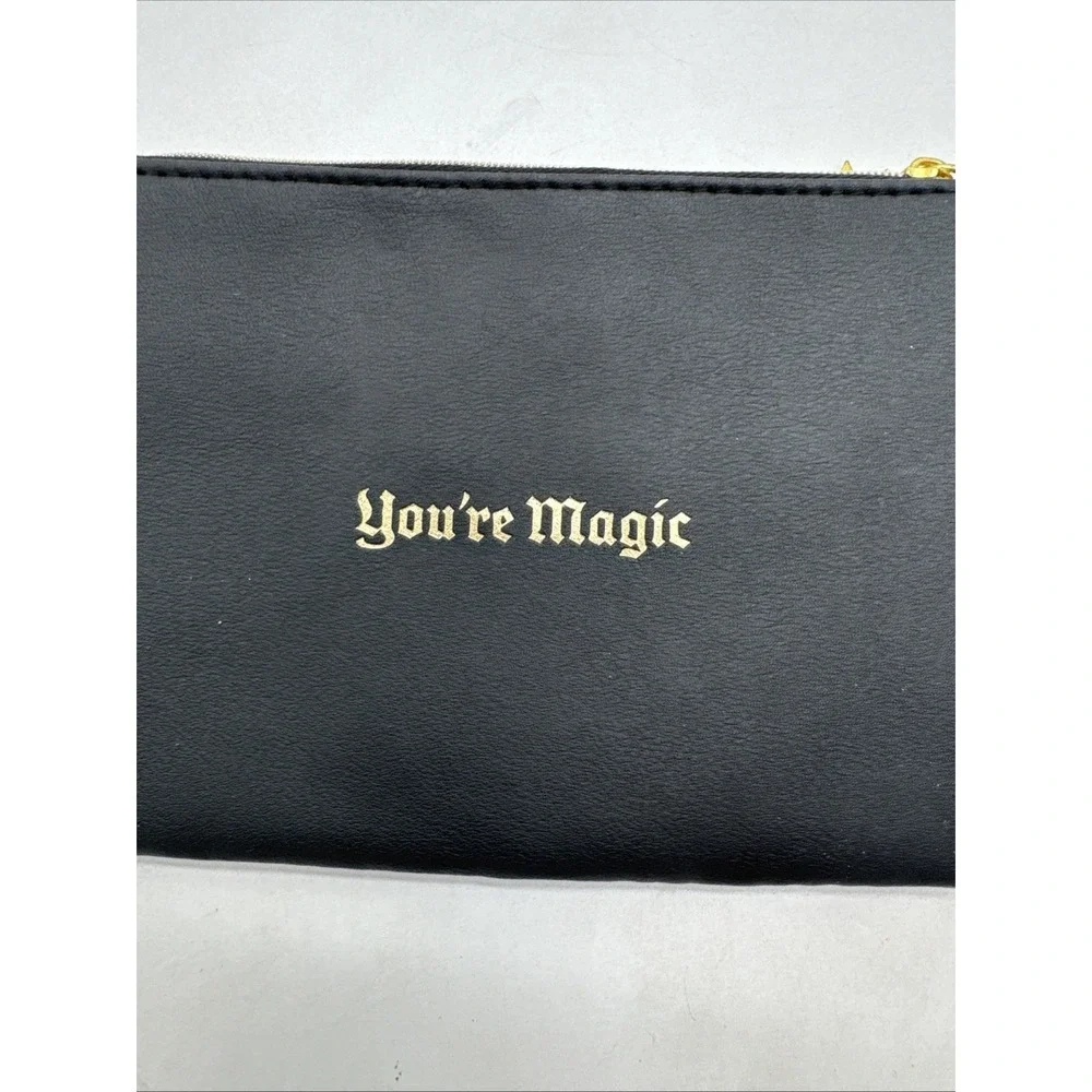IPSY MAKEUP BAG YOU'RE MAGIC 7 1/4 x 4 3/4 Moon & Star Zipper Pull